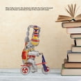 thumbnail image 4 of Elephant On Tricycle Tin Toy, Elephant Wind Up Toy Retro Fine Workmanship  For Collection, 4 of 8