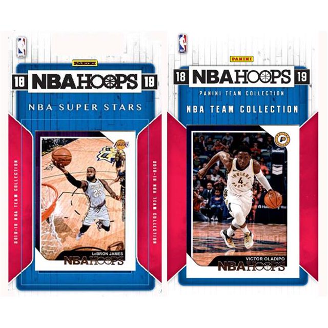 C&I Collectables 2018PACERSTS NBA Indiana Pacers Licensed 2018-19 Hoops Team Set Plus 2018-19 Hoops All-Star Set