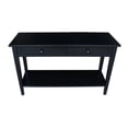 thumbnail image 6 of Home Square Spencer Wood Console Server Table in Black - Set of 2, 6 of 11