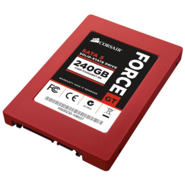 Corsair Force Gt 240 Gb Sata Iii 6g Sata 6 0 Gb S 2 5 Inch Solid State Drive Walmart Com Walmart Com