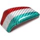 thumbnail image 5 of 100% Real Carbon Fiber Steering Wheel Emblem Decor Sticker Decal Badge Decoration for Alfa Romeo Giulia Stelvio 2020-2021, 5 of 5