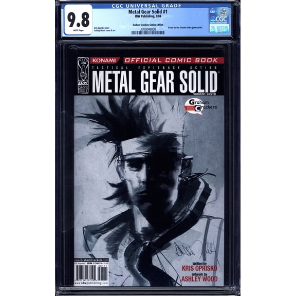 Metal Gear Solid #1 - CGC 9.8 Comic Book