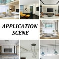 thumbnail image 6 of 13.12ft Peel and Stick Trim Wall Molding Trim Black Stainless Steel Self-Adhesive Flexible Molding Trim Molding Wall Trim Ceiling Molding Trim Molding for Wall Mirror Furniture Door Stainless Steel, 6 of 6