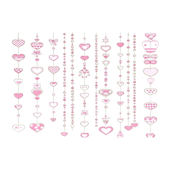 Simple Pink Element 12x18in Heat-Resistant Non-Slip Place Mat, Durable and Wrinkle-Resistant