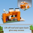 thumbnail image 6 of LEGO Minecraft The Fox Lodge Building Toy - Pretend Play Toy Figures & Playsets for Boys & Girls, Ages 8+ Years - Minecraft Gifts for Fans - Bedroom Decor for Kids - 21178, 6 of 9