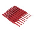 thumbnail image 1 of Crochet Hook Set, Ergonomic Design 9 Pieces Marked Size Yarn Knitting Hook  for Knitting, 1 of 8
