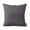Dark Gray, variant on Decorative Throw Pillow Covers 40x40 Linen Pillow Cushions Sofa Cushions Living Room Office Modern Large Backrest Bedside Lumbar Pillow Gray