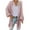 Pink-vestidos de otoño para mujer, variant on Elegant Solid Oversized Sweaters for Women Baggy Long Sleeve Long Cardigan for Women Knitted Open Front Cardigans