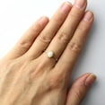thumbnail image 2 of 925 Silver White Opal Sterling Silver Ring, Genuine Fire Opal Ring, promise Engagement Ring, October Birthstone Ring, Stackable ring, gift for women, 2 of 3