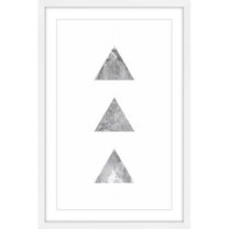Marmont Hill "Tri" by Bryon White Framed Painting Print