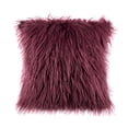 thumbnail image 2 of Cqxid Pillow Case Under $10 Style Modern Simple Net Red Imitation Beach Wool Solid Color Long Hair Pillow Case Cushion, 2 of 3