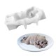 thumbnail image 5 of Molde vendedor caliente de la pasta de azúcar de las herramientas de la decoración de pasteles del silicón del diseño de Shar Pei del Amazonas oso de fresa Juguete, 5 of 6