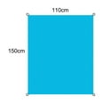 thumbnail image 5 of Outdoor Pocket Blanket - Ideal Sand Proof and Waterproof Picnic Blanket for Beach, Hiking, and Festival Use - 60 inch, 5 of 8