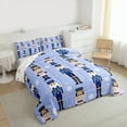 thumbnail image 3 of Castle Fairy Christmas Nutcracker 3 Pieces Queen Comforter Set for Teens,Winter Snowflake Ultra Soft Bedding Sets,Festival Xmas Bedding Comforter Set,Breathable Home Decor, 3 of 8