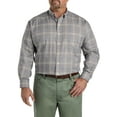 thumbnail image 2 of Large Plaid Sport Shirt Navy Multi 5XL, 2 of 7