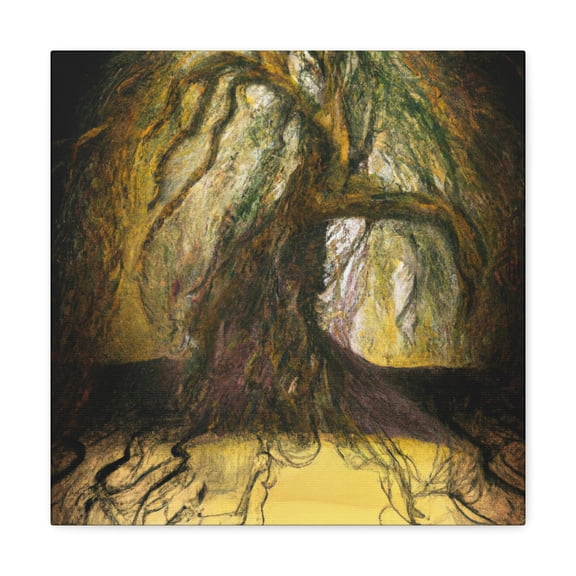 Willow Tree Breeze - Canvas