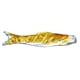 thumbnail image 2 of Bandera Koinobori 2x tradicional Windsock Japón Koi Fish amarillo negro kusrkot, 2 of 8