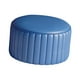 thumbnail image 1 of Reposapiés redondo, taburete bajo, asiento acolchado estable, taburete otomano redondo, taburete suave azul, 1 of 9