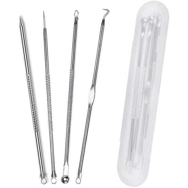Blackhead Remover Tool Kit, 4 PCS Extractor Acne Pimple Comedone