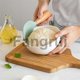 thumbnail image 3 of For Rice Spoon Nonstick Wooden Handle Vertical Serving Spoon, 3 of 5