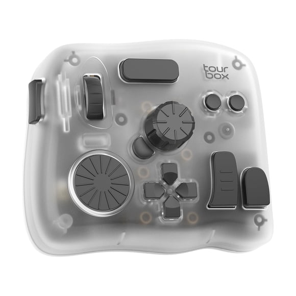 Controlador Bluetooth Tour Box Elite Plus para edición en iPad