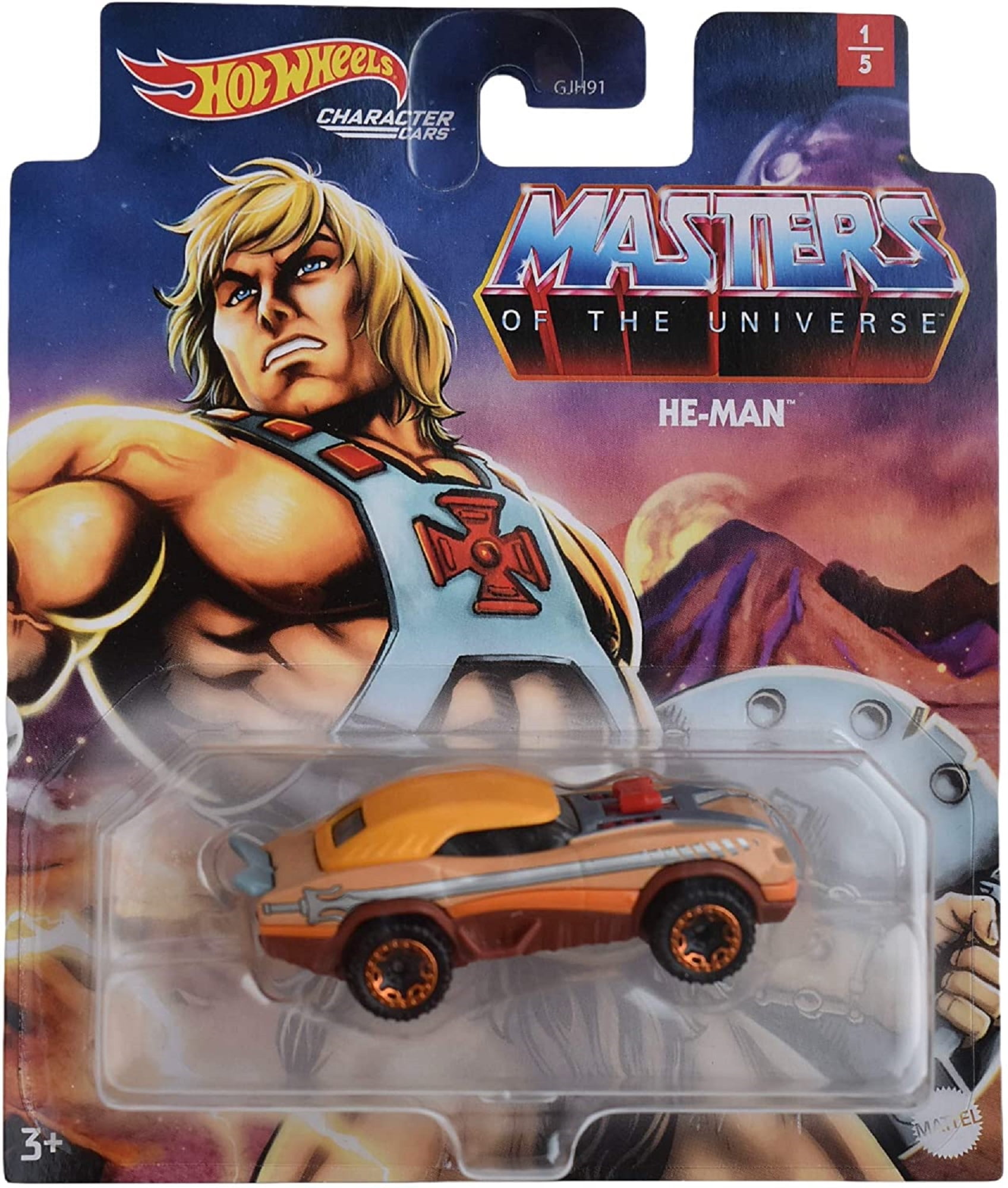 NEW Details about   Hot Wheels Masters of the Universe Hot Wheels Character Car 5 Pack MOTU SET 