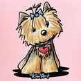thumbnail image 3 of CafePress - Tiny Heart Yorkie - Women's Nightshirt, 3 of 4