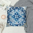 thumbnail image 2 of Nawypu  Blue Chinoiserie Pillow Covers Blue and White Chinoiserie Pillows Decorative Throw Pillows Cover, Blue and White Porcelain Chinoiserie Home Living Room Bedroom Decor, 2 of 5