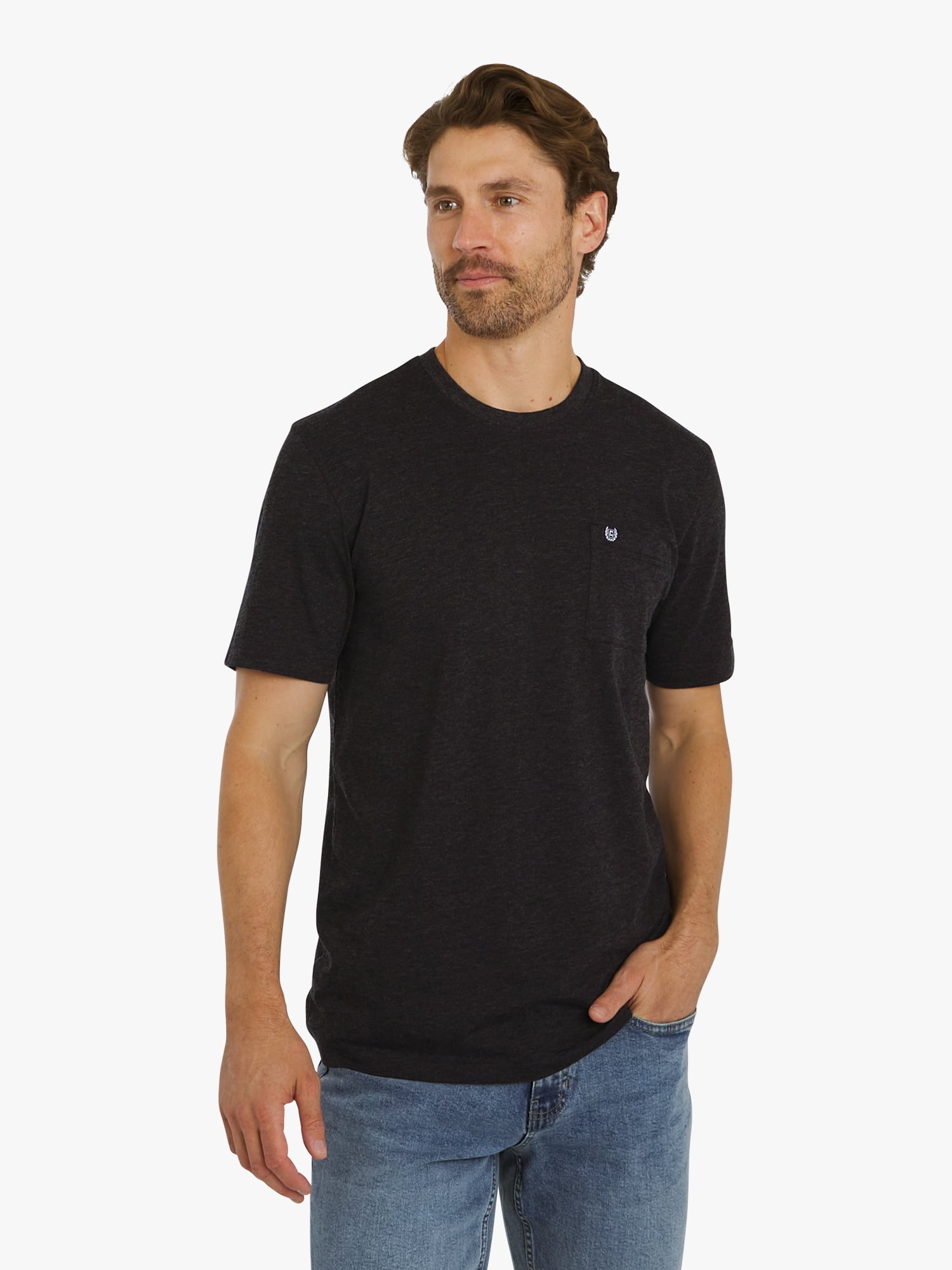 Chaps Men's and Big Men's Seacoast Wash Slub Pocket T-Shirt, Sizes S-3XL