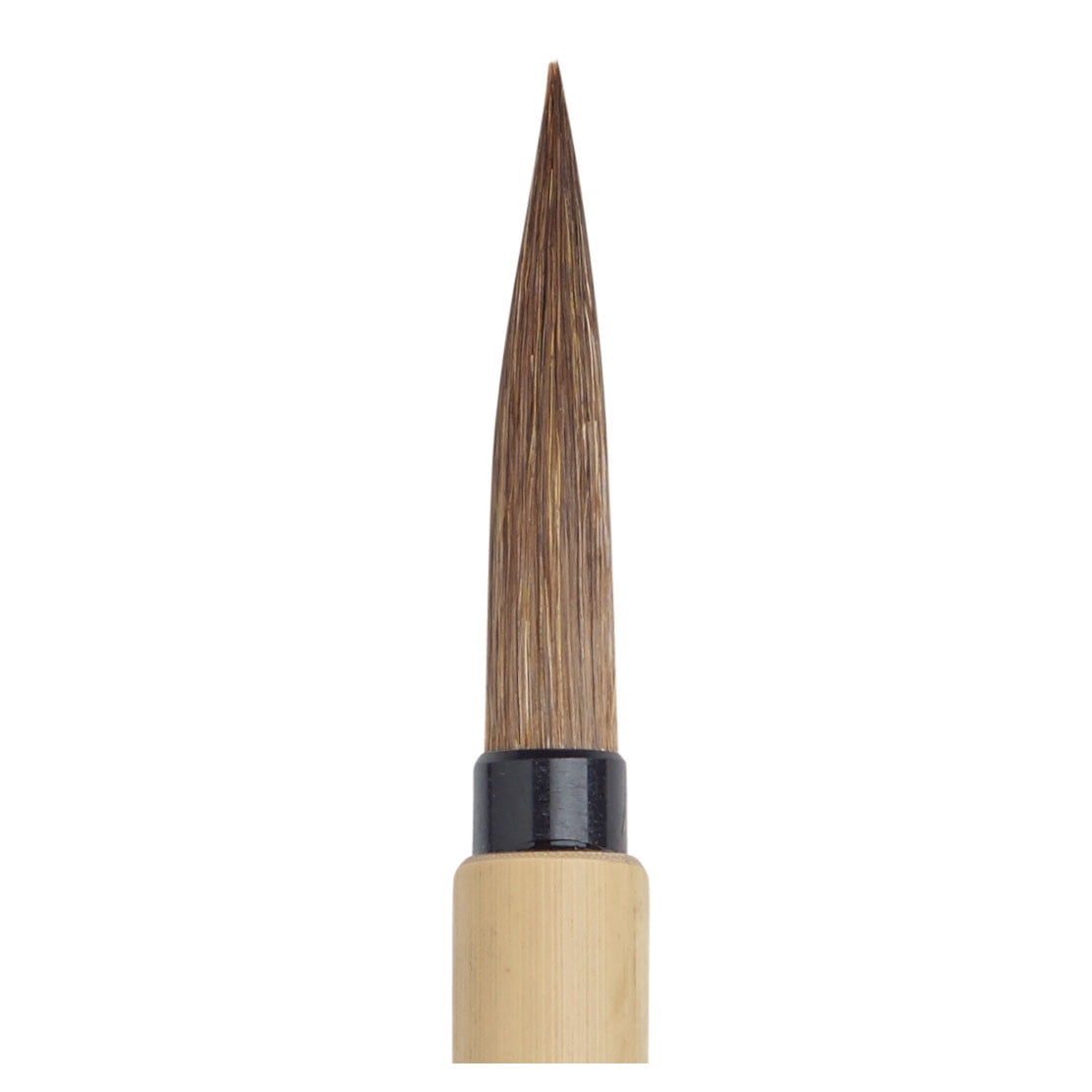round Wood No 7 - 4.1 mm short handle brush Winsor & Newton Brush Transparent
