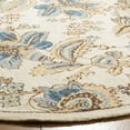 thumbnail image 3 of Safavieh Chelsea Garrick Bordered Wool Area Rug, Ivory, 3' x 3' Round, 3 of 10