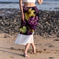 thumbnail image 6 of Grapes Elegant Chiffon and Polyester Women's Summer Beach Dresses and Skirts, 6 of 6