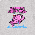 thumbnail image 4 of Inktastic Grandpa's Fishing Buddy (pink) Girls Baby T-Shirt, 4 of 5