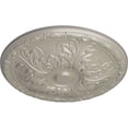 thumbnail image 3 of Ekena Millwork 15 3/4"OD x 5/8"P Granada Ceiling Medallion (Fits Canopies up to 4 1/4"), Hand-Painted Pearl White, 3 of 6