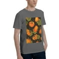 thumbnail image 2 of Bingfone Orange Pumpkin Men'S Loose Fit Short-Sleeve Pocket T-Shirt, 2 of 7