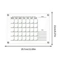 Hanging Erasable Acrylic Weekly Plan Note Board Lanyard Message Board