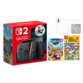 thumbnail image 1 of Nintendo Switch 2 Mario Kart World Bundle 256GB 7.9-Inch 1080P Screen, Joy-Con 2 with Mouse Sensor, Dock, with Super Mario Maker 2 And Microfiber Cleaning Cloth & Screen Protector, 1 of 5