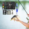 thumbnail image 2 of Caja de Aparejos de Pesca de Carpa, Accesorio Surtido de Pesca de Carpa para Lubina, Cucaracha, 2 of 7