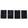 thumbnail image 2 of Set Of 4 Black Rubber Arm Pads Lift For Car Auto Truck Hoist Replacement Kits - Square, 2 of 7