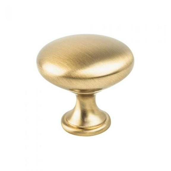 Berenson  1.06 in. Door Knob, Mod Brushed Gold