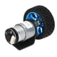 thumbnail image 1 of Juego de motor codificador con eje CW CCW, motores de engranajes de CC con rueda de soporte para carro de equilibrio, CC 12 V, 110 RPM, 1 of 12