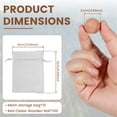 thumbnail image 2 of Austok Moth Ball 100 Pack Safe Cedar Wood Moth Repellent Natural Cedar Balls for Wardrobes Drawers Shoe Cabinets with 10 Mesh Bags, 2 of 9