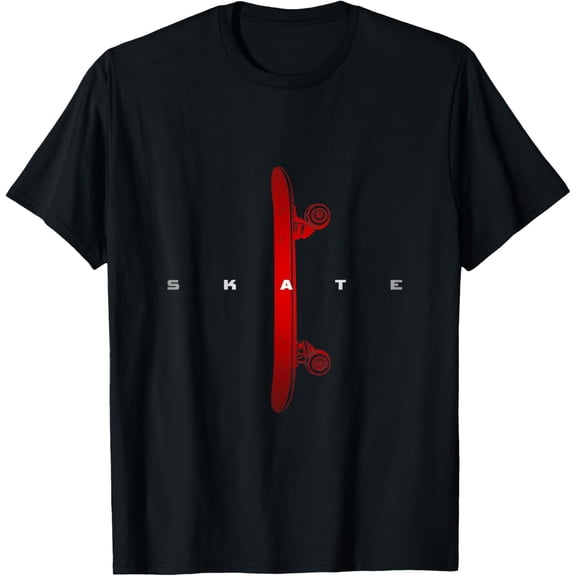 Skateboarding Skateboard Apparel - Skateboarder Skateboard T-Shirt men and women can wear, black, white, gifts