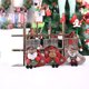 thumbnail image 1 of Medias navideñas, 3 piezas de oso con patrón de reno de Papá Noel, calcetín navideño personalizado, bolsa de dulces ornamentales navideños, llenar y colgar adornos navideños, 1 of 5