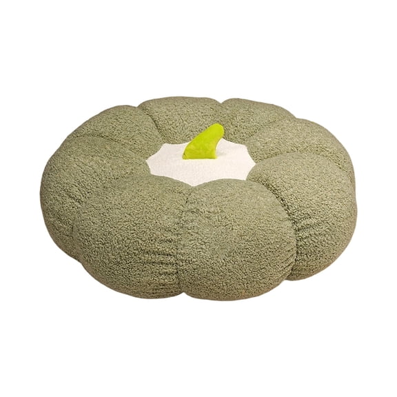 Ikohbadg Pumpkin Shape Futon Cushion, Soft Plush Floor Cushion for Living Room, Tatami, and Kids' Rooms, Versatile Seat and Decorative Pillow for Halloween Parties and Home Decor