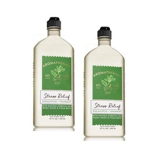 Bath and Body Works 2 Pack Aromatherapy Stress Relief Eucalyptus