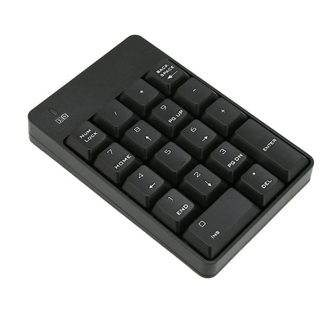 Clavier Numérique USB 18 Touches, Pavé Numérique Clavier pour Ordinateur Portable, Bloc-Notes, PC, Ordinateur avec Brancher et Utiliser, Petit et Design Compact