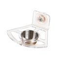 thumbnail image 3 of Comedero para pájaros colgante, accesorios para jaulas, fácil de limpiar, práctico contenedor de alimentos. Estilo A, 3 of 9