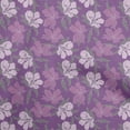 thumbnail image 1 of oneOone Polyester Spandex Purple Fabric Florals Diy Clothing Quilting Fabric Print Fabric By Yard 56 Inch Wide, 1 of 5
