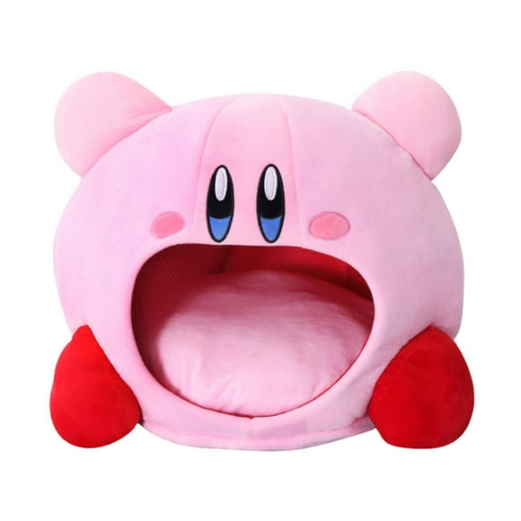 Clearance! Cute Star Plush Toys Headgear Pillow Cap Inhalation Nap Cover Cat Nap Plush Pillow Hat Cartoon Animal Design Toy Doll Kawaii Stuffed Toy Fun Decoration. Pink